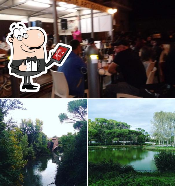 Questa è la immagine che presenta la esterno e interni di Bar San Marco