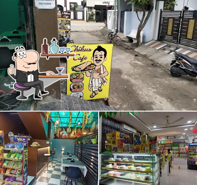 The photo of interior and exterior at Chikus Bakery