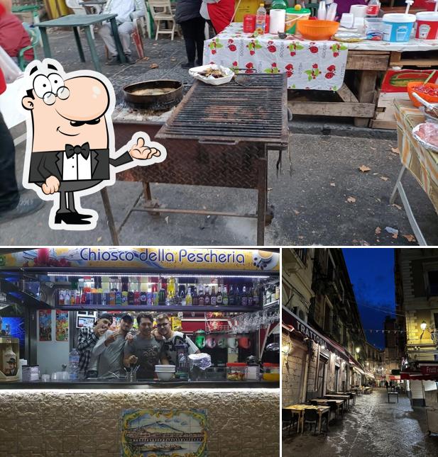 Dai un'occhiata agli interni di Chiosco della Pescheria