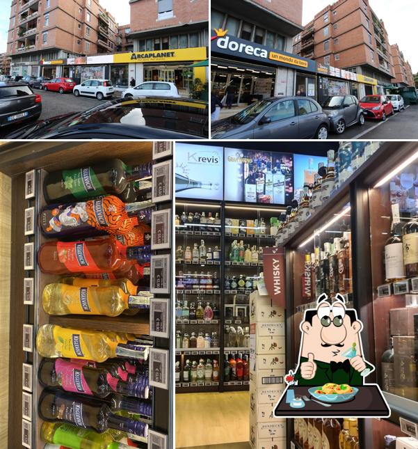 Questa è la immagine che presenta la cibo e esterno di Doreca Store Roma - Pio XI Un Mondo Da Bere