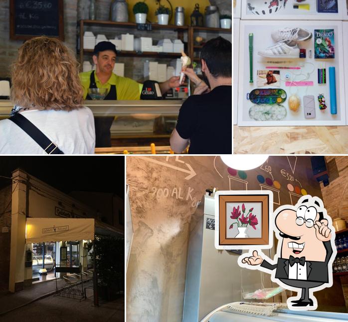 Gli interni di Gelateria Baluardi