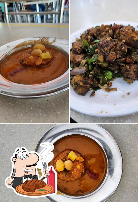 Order meat meals at Godavari Cafe