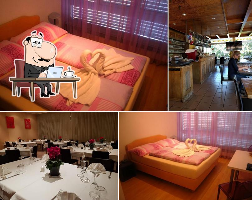 Gli interni di Hotel Ristorante Rovere