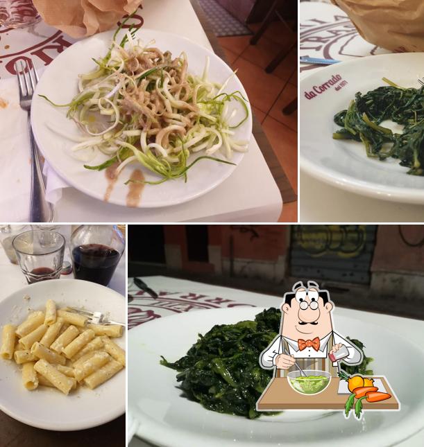 Insalata di alghe al Hostaria Da Corrado