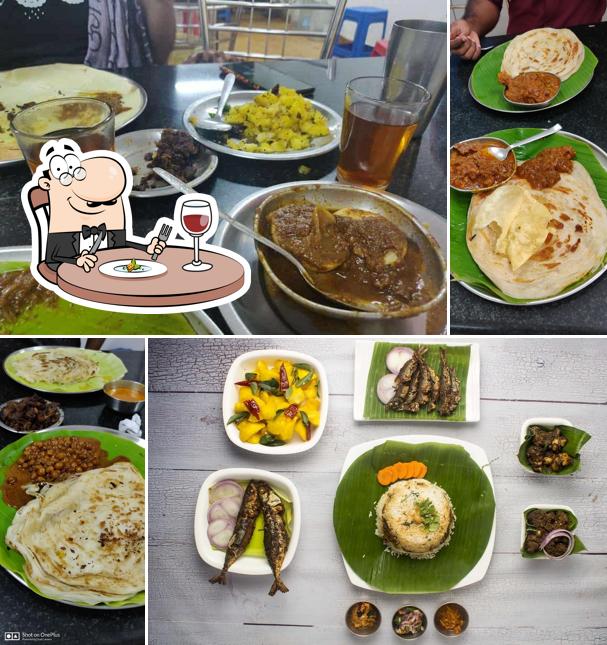 Food at Kairali Kerala Mess