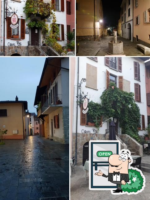 Gli esterni di Osteria Riva