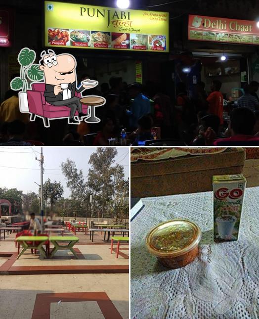 The interior of Punjabi chulha: Swad-e-Punjab