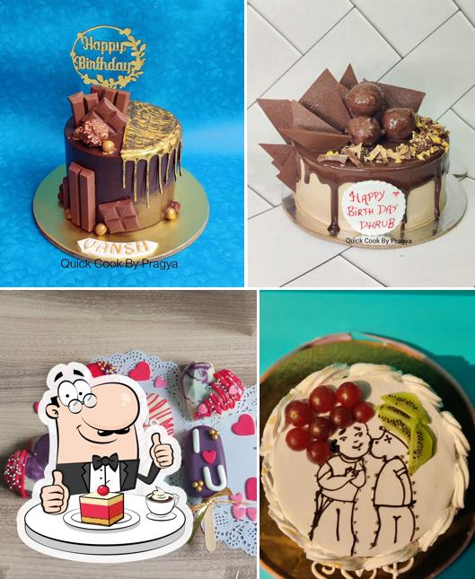 Quick Cook By Pragya offers a range of desserts