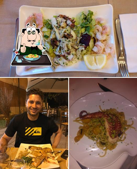 Cibo al Ristorante La Vecchia Arluno
