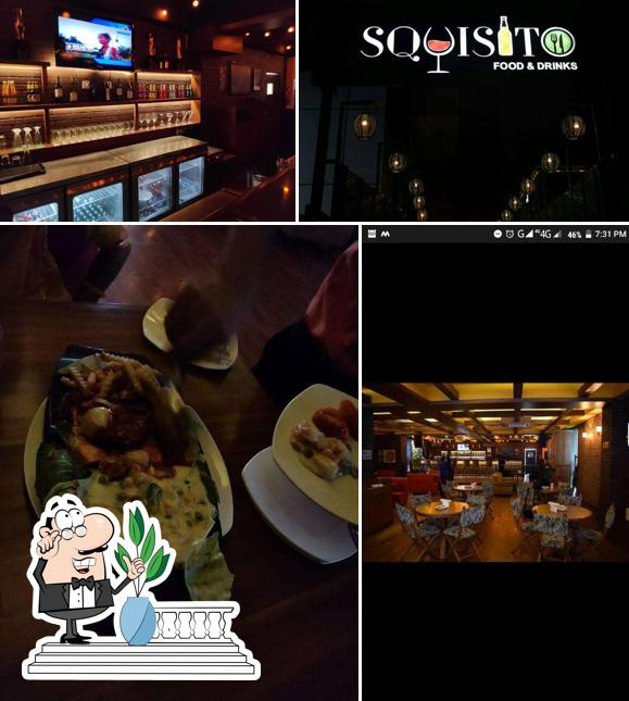 Check out the photo displaying exterior and interior at Squisito