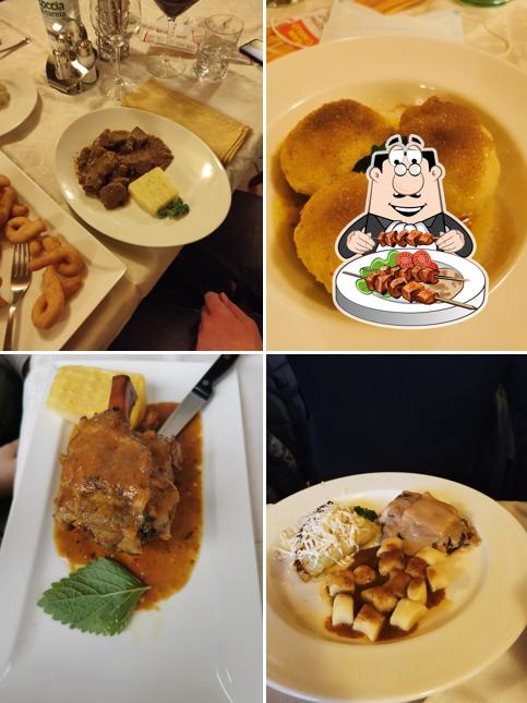 Cibo al Trattoria Da Andrea