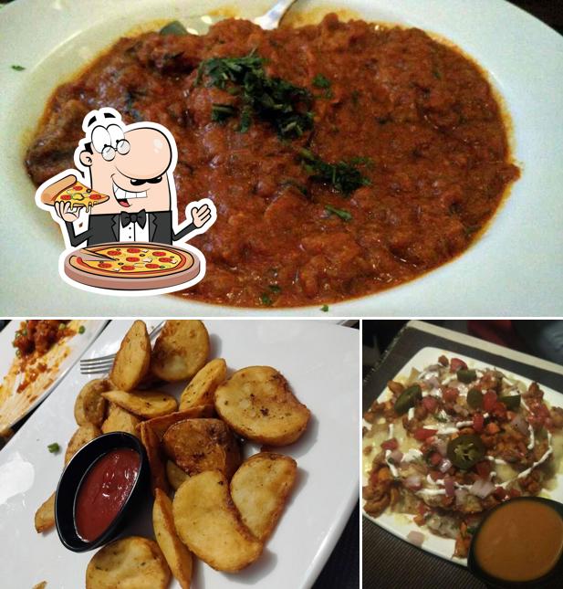 Pick pizza at Spice Route