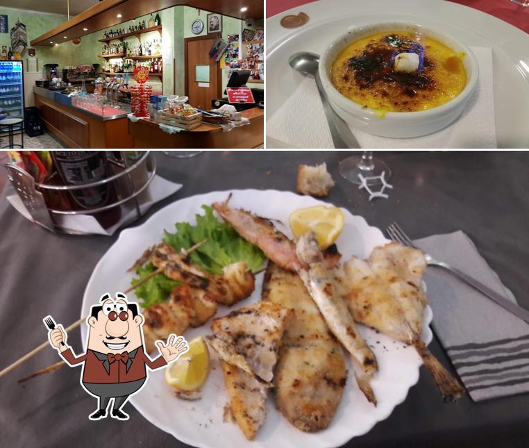 Cibo al Ristorante L'Angelo Azzurro