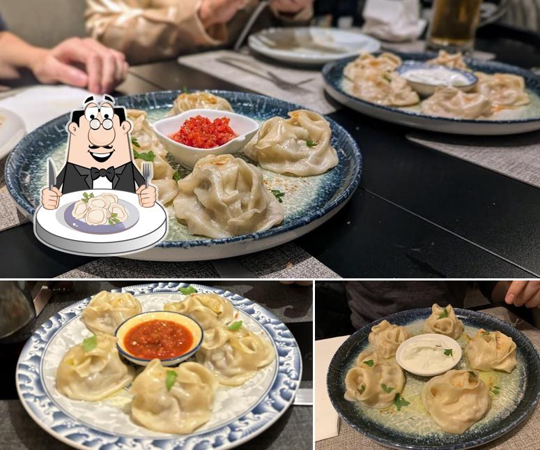Empanadillas chinas en EdeNova Restaurant Barcelona