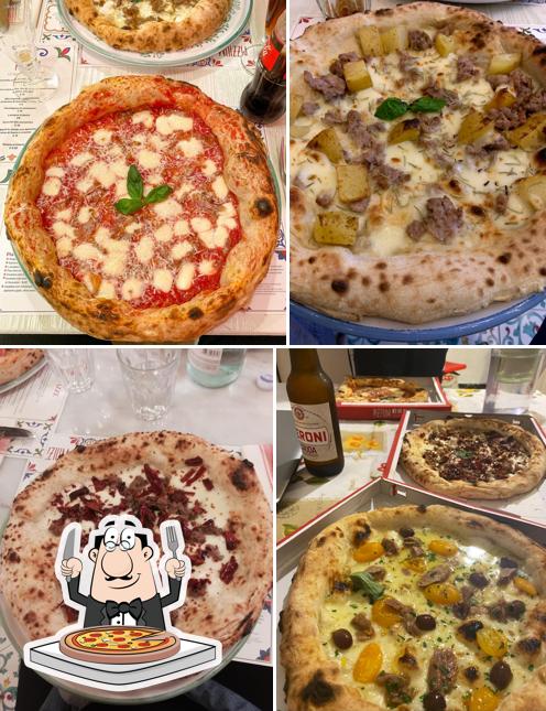 Scegli tra le molte varianti di pizza