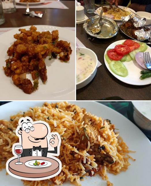 Food at Aangan Restaurant