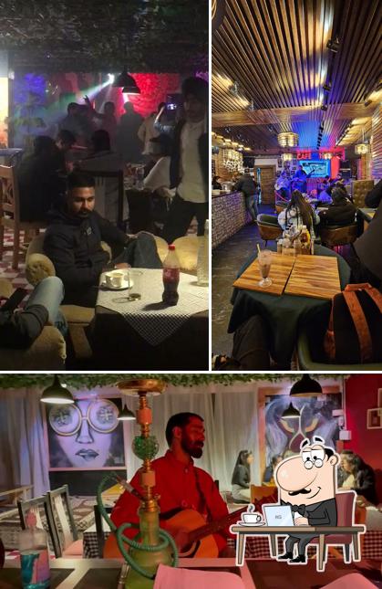 The interior of Cafe Offbeats