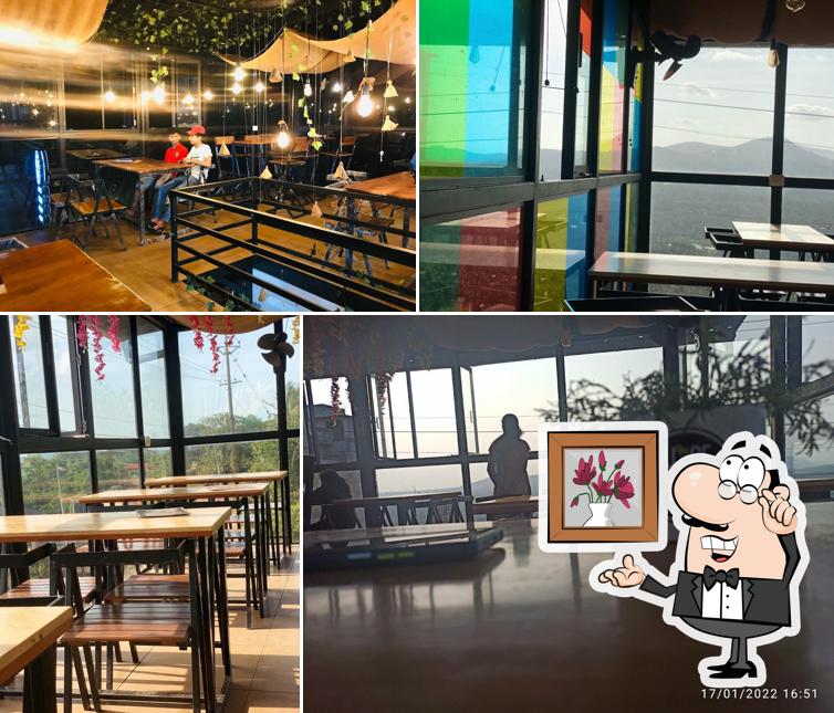 The interior of Cafe Juice Box