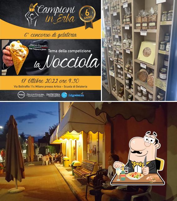 Delicati Equilibri di Vescia Snc si caratterizza per la cibo e interni