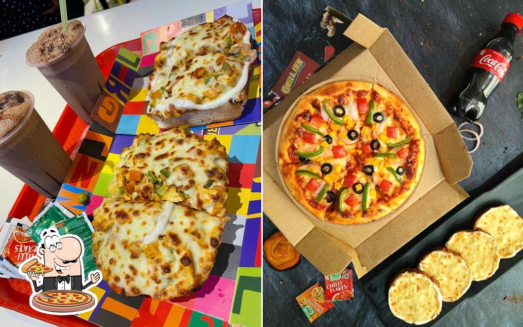 Get different types of pizza