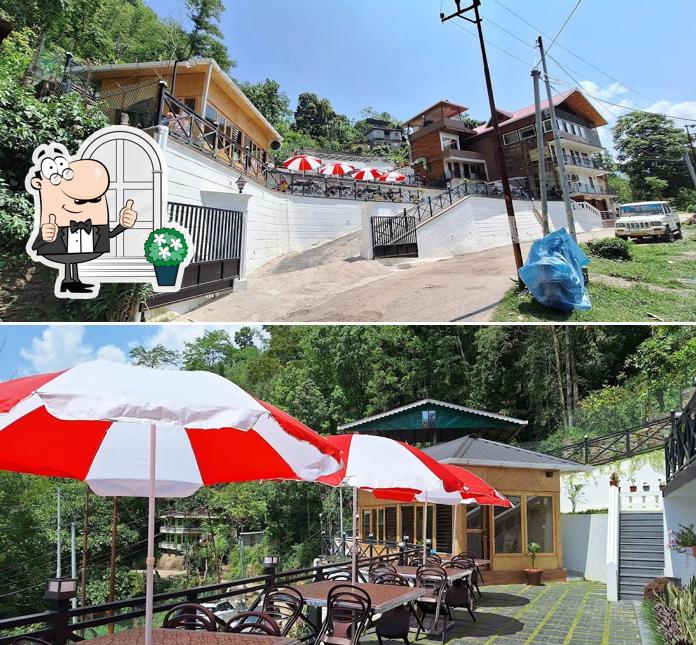 The exterior of Guste Hills Restaurant