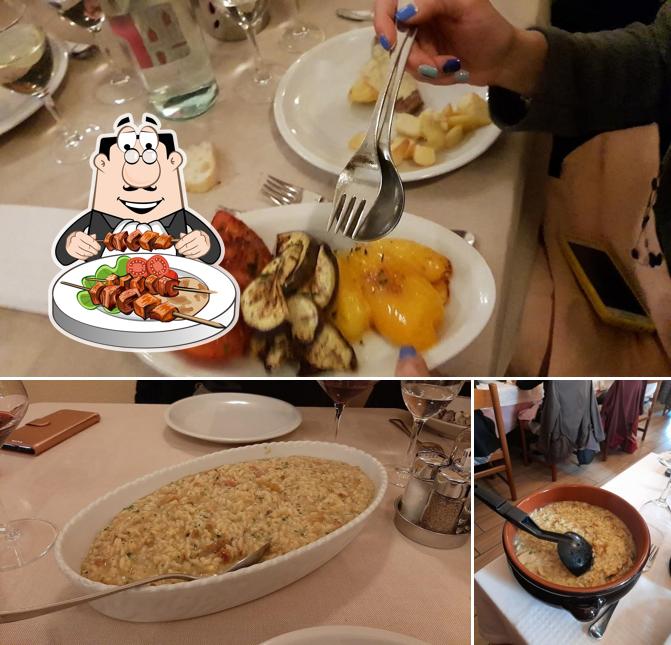 Cibo al Trattoria Bar La Bruschetta