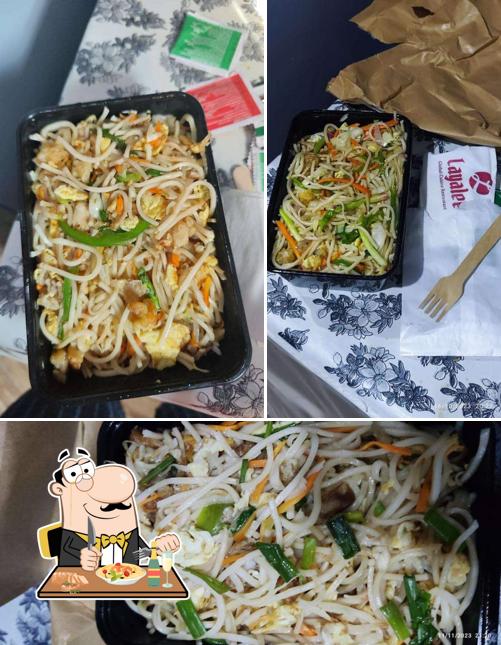 Pad thai at Layalee Restaurant