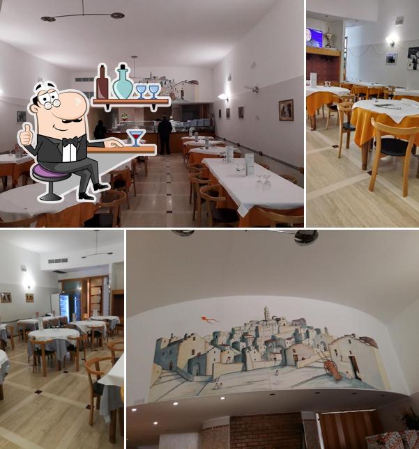 Gli interni di Pizzeria San Pardo