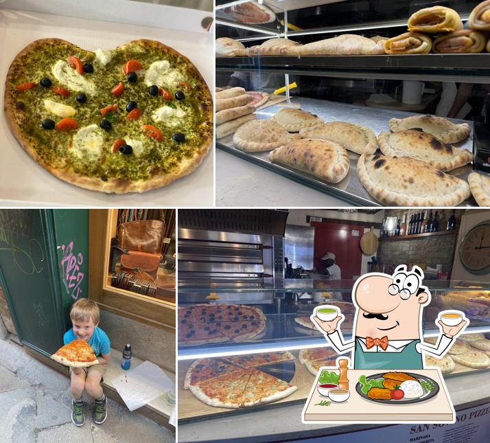 Cibo al Pizzería Sansovino