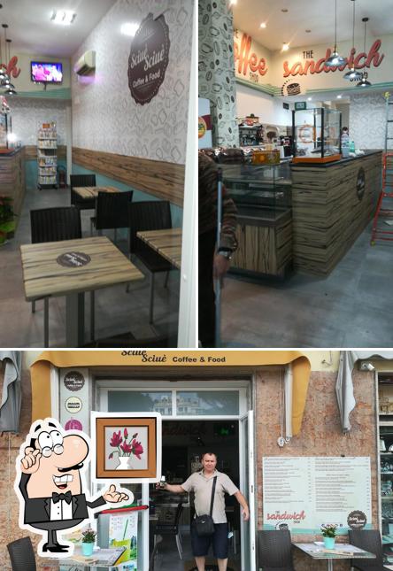 Gli interni di Bar Sciuè Sciuè