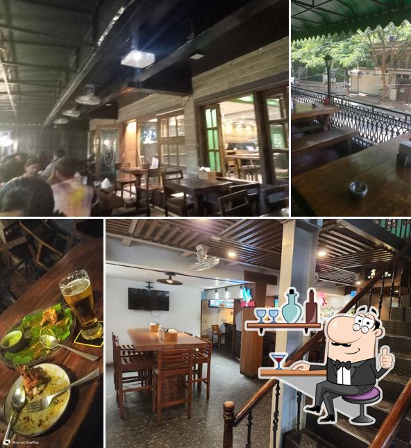 The interior of Sherlock's Pub Frazer Town