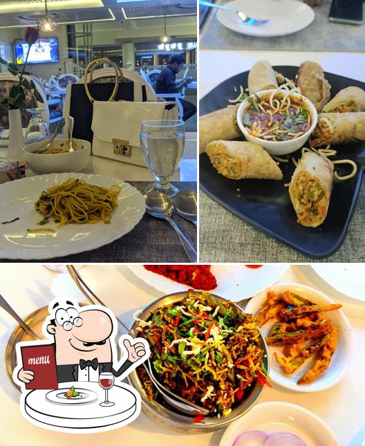 Food at Alpine Veg Restaurant (Fine Dine)