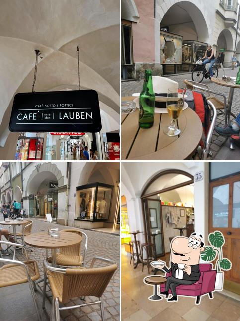 Gli interni di Café Sotto i Portici