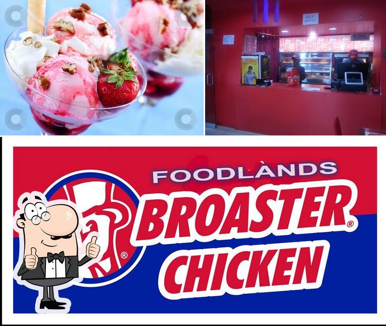 Here's a picture of Foodlands Broaster Chicken