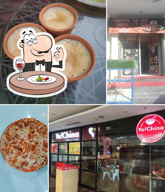 Meals at Happy day restaurant