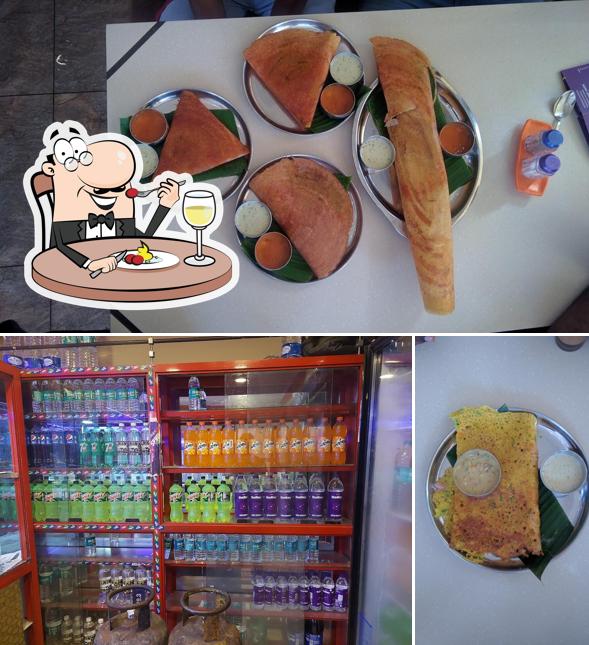 Food at Hotel Hill Top