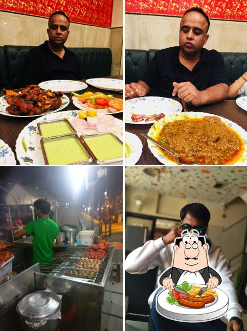 Food at Hotel Mughal Darbar