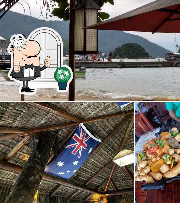 O exterior do Lonier Garoupas