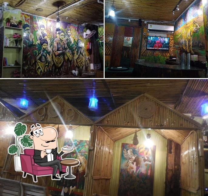 The interior of NHC cafe