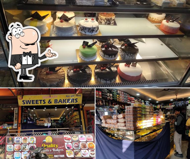 The interior of Quality Sweets & Bakers