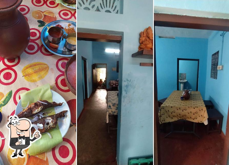 The interior of Ruchikudam പഴങ്കഞ്ഞി കട