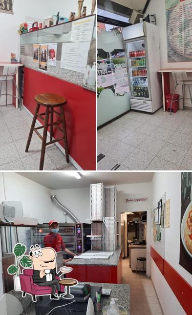 Gli interni di Tuttapizza