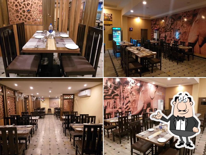 The interior of Vellore Delicacy