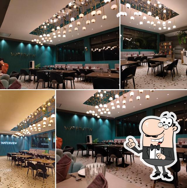 The interior of Waterview