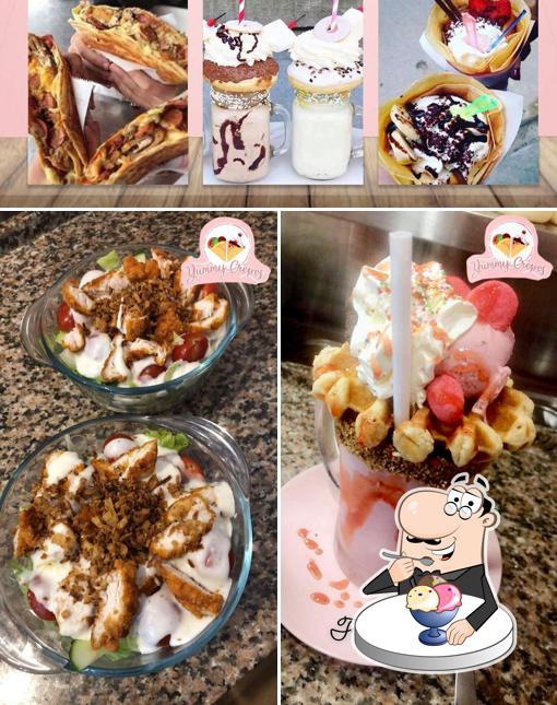 Yummy Crêpes offre une sélection de plats sucrés