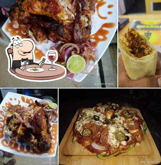 Food at ZWARMA(The Shawarma Makers)