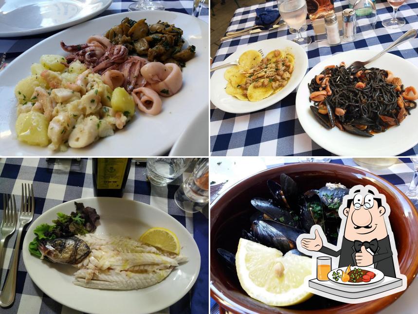 Cibo al Ristorante Antica Osteria Da U Limottu