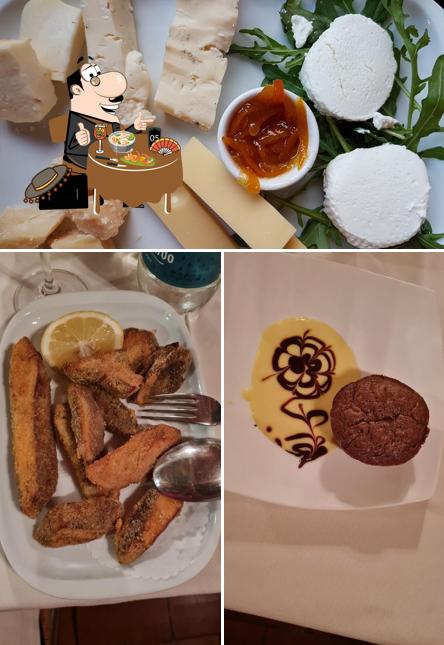 Cibo al Ristorante Fuoco di Bosco