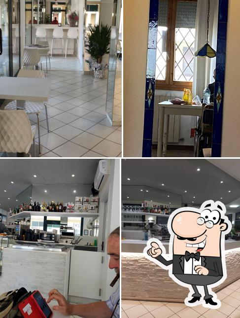 Gli interni di Bar La Vela