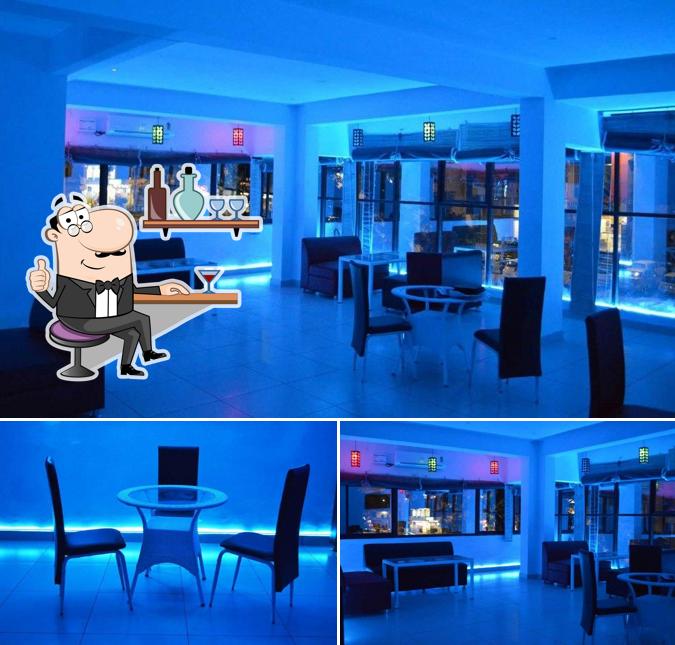 The interior of Club Old Barrel - MRP Bar , Family Restaurant Sports Bar Brewery